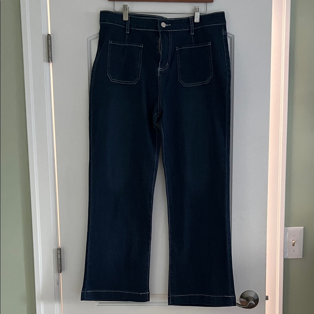 Women's Dark Blue Jeans